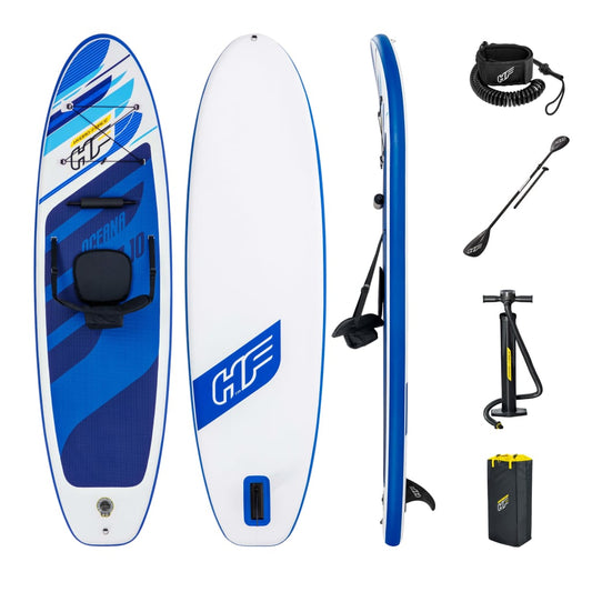 Bestway Hydro-Force Oceana Inflatable SUP Stand Up Paddle Board - Ripple Boards