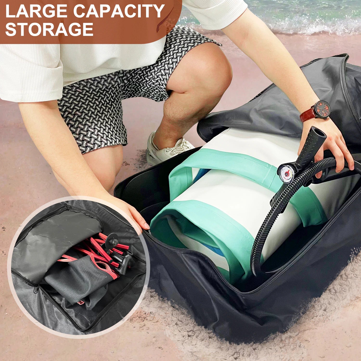 Triclicks Stand Up Paddle Board Holder Cover - Ripple Boards