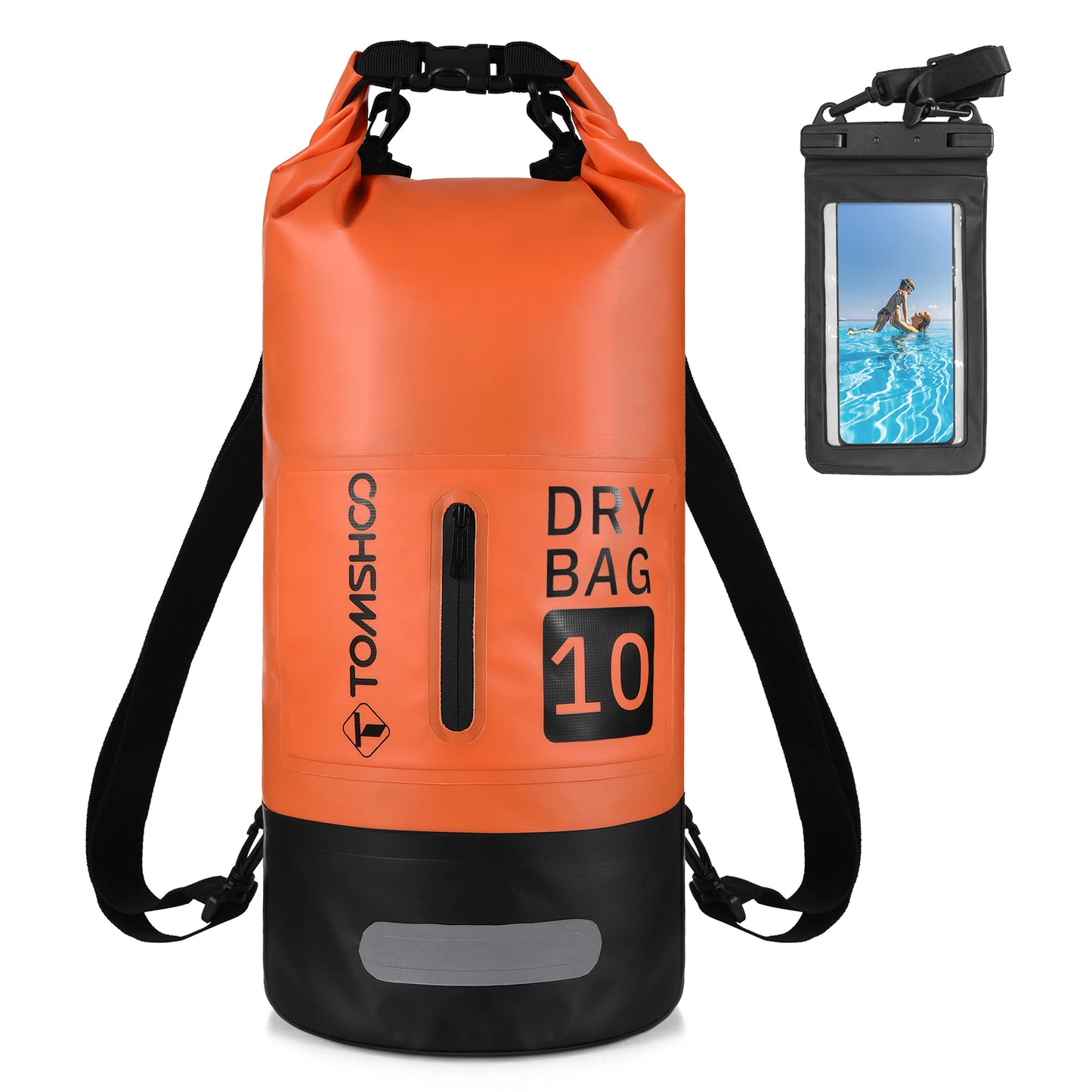 Tomshoo Waterproof Dry Bag 10L/20L - Ripple Boards